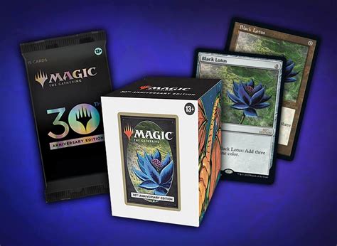 Exclusive Promotional Events for the Magic 30th Anniversary Booster: Where to Find Them